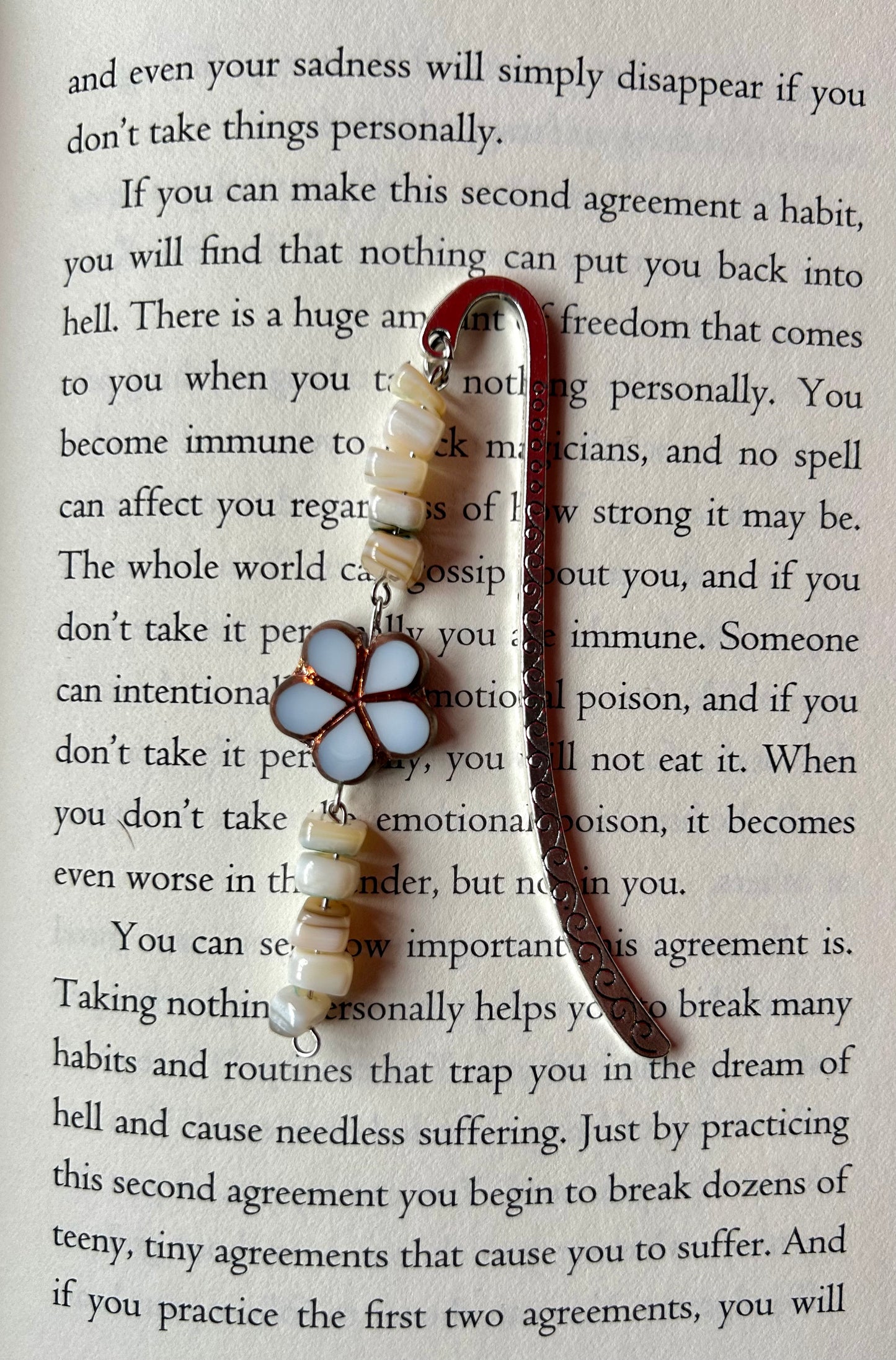 Ocean Bloom Bookmark