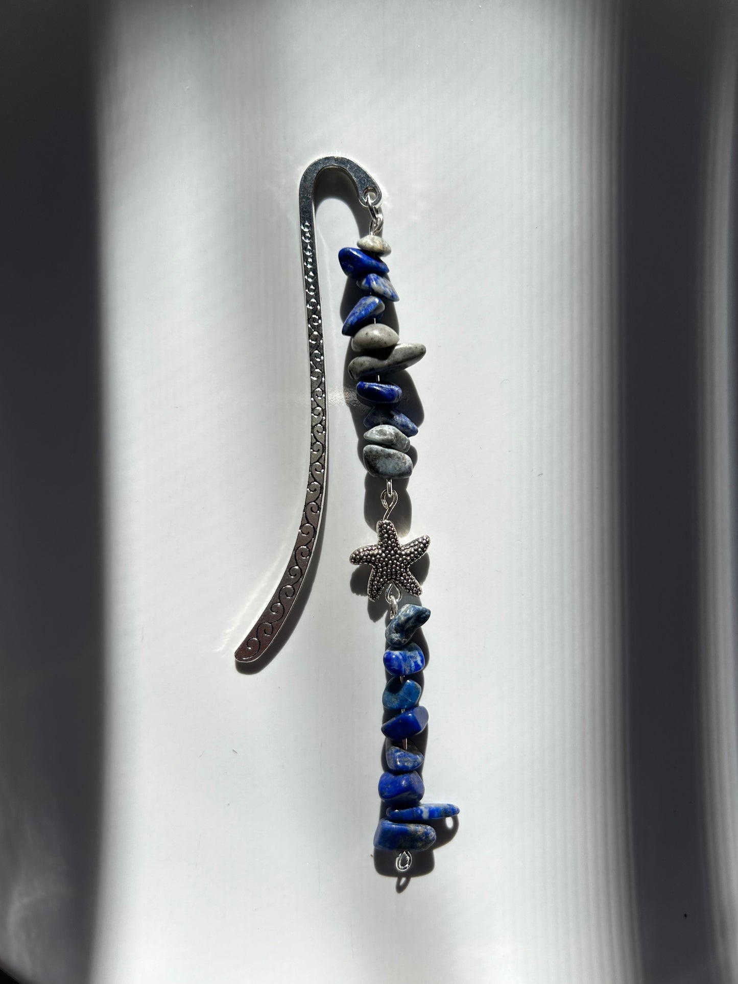 Deep Blue Bookmark